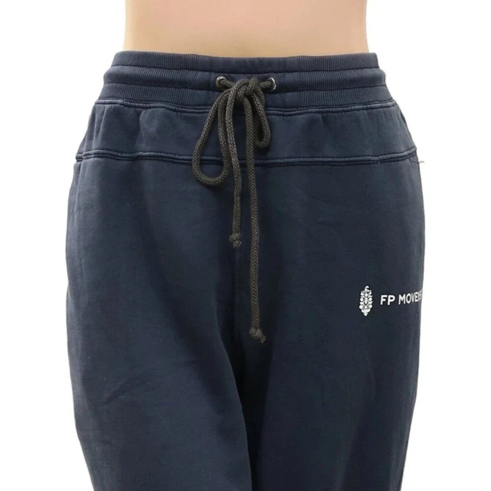 Free People FP Movement Undefeated Joggers Sweatpants Tapered Solid XL 290207
